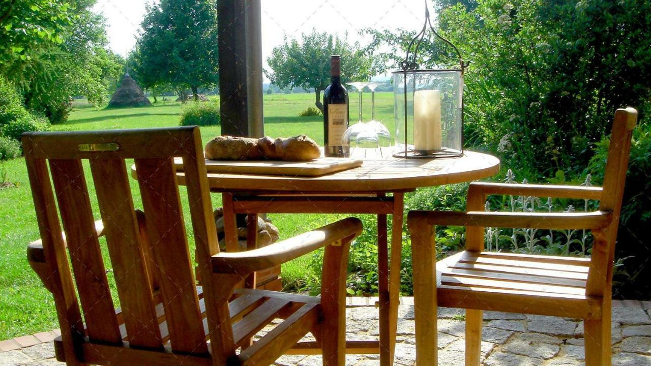 Janischs Fewo Im Spreewald, Terrasse, Grosser Garten Und Blick Inklusive Unterspreewald Luaran gambar